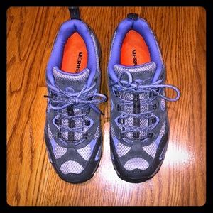 Merrell trail shoes size 9.